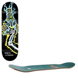 Toy Machine Living Toys Skateboard Deck - Lutheran 8"