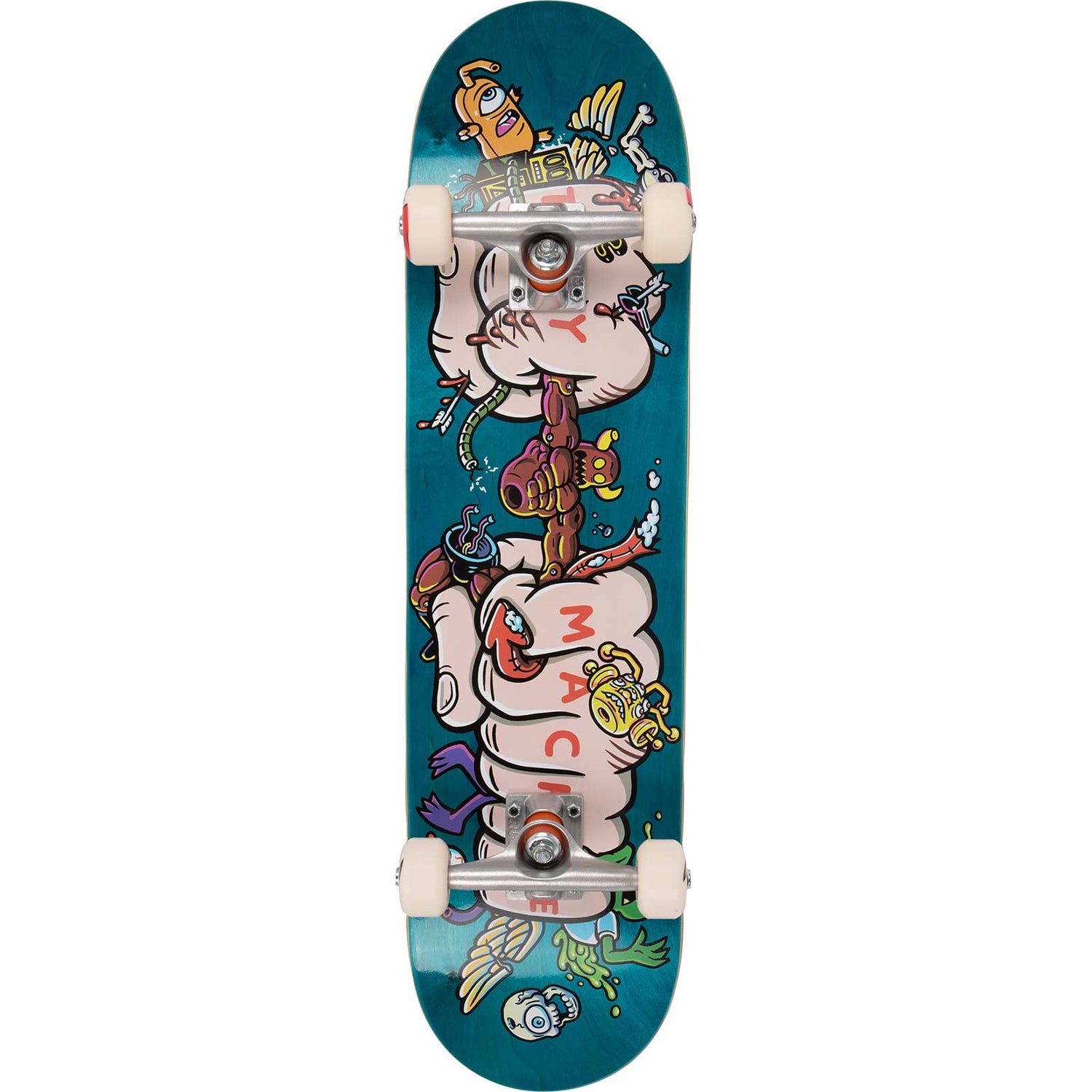 Toy Machine Living Toys Complete Skateboard 8.25"