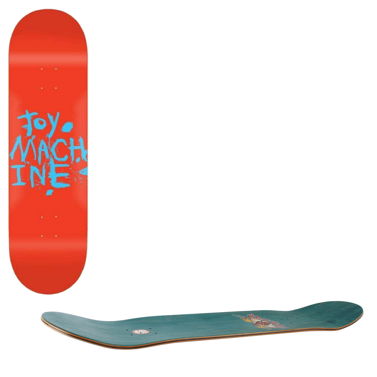 Toy Machine Paint Skateboard Deck - Red 7.75"