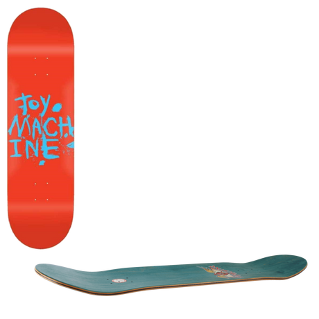Toy Machine Paint Skateboard Deck - Red 7.75"