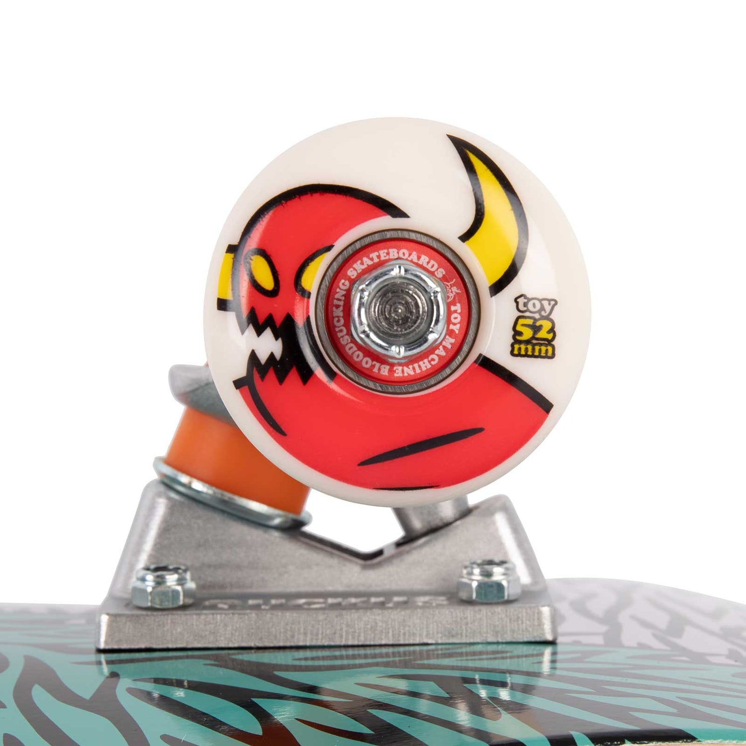 Toy Machine Vice Furry Monster Complete Skateboard - Teal 8"