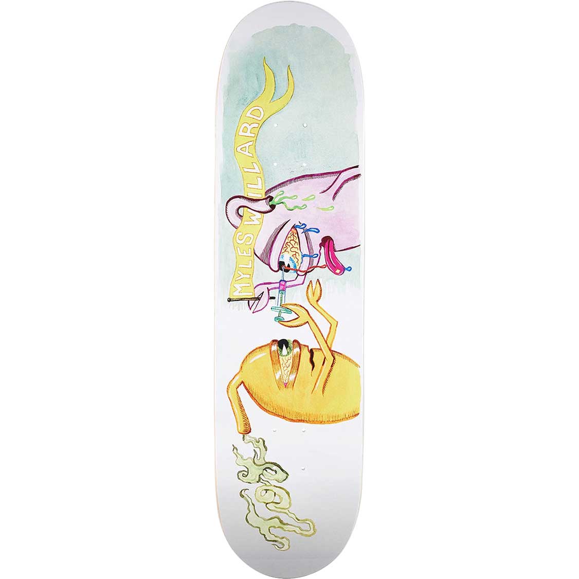 Toy Machine Willard Eye Injection Skateboard Deck 8"