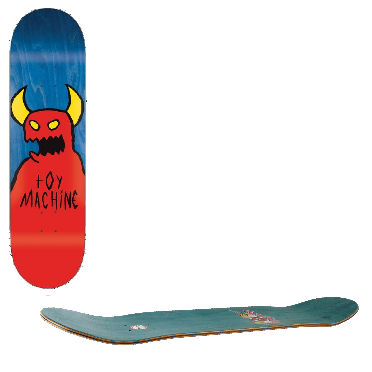Toy Machine Sketchy Monster Skateboard Deck 8''