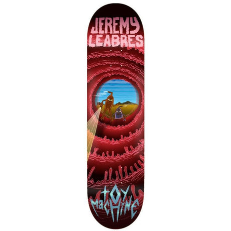 Toy Machine Cave Sect Skateboard Deck - Leabres 8.5''