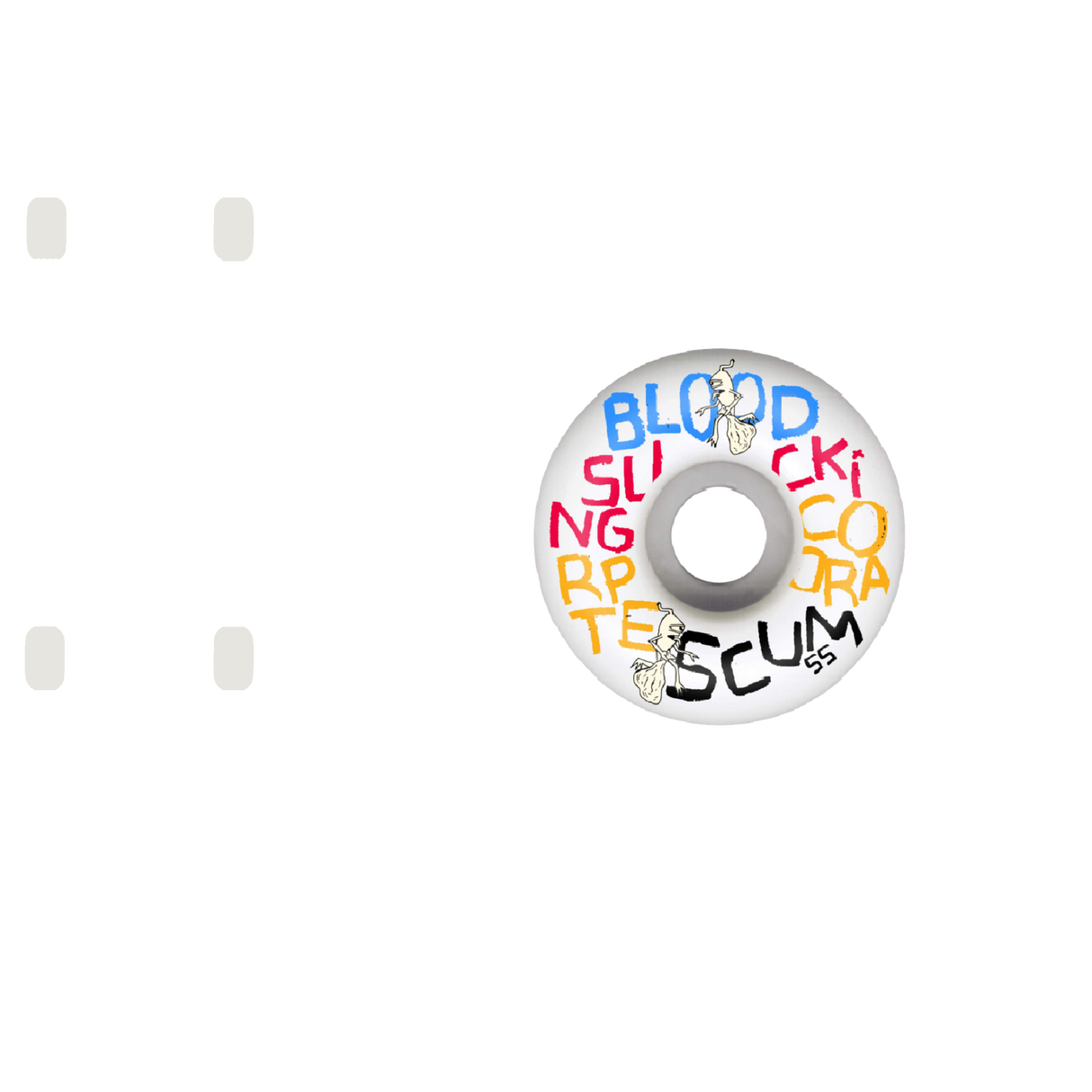 Toy Machine Corporate Scum Skateboard Wheels - 55mm
