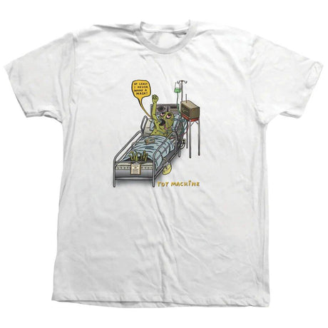 Toy Machine No Mask T Shirt - White MED