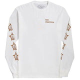 Toy Machine Robot Star Long Sleeve T Shirt - White