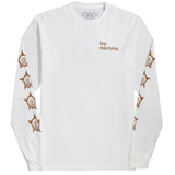 Toy Machine Robot Star Long Sleeve T Shirt - White SML