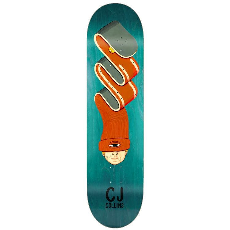 Toy Machine Skate Beanie Skateboard Deck - Collins 8''