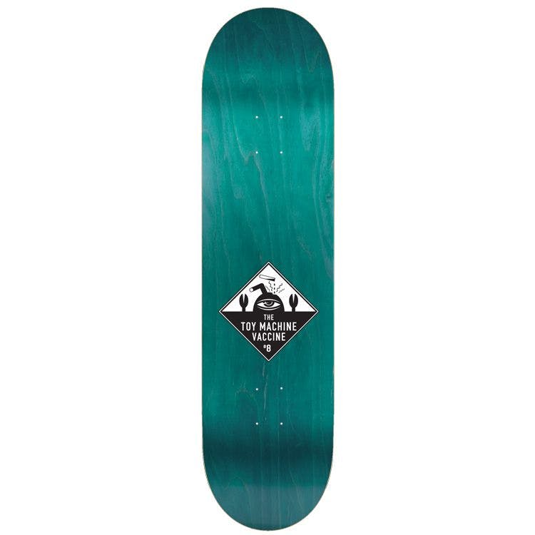 Toy Machine Skate Beanie Skateboard Deck - Collins 8''