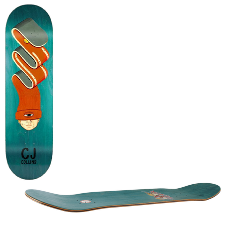 Toy Machine Skate Beanie Skateboard Deck - Collins 8''