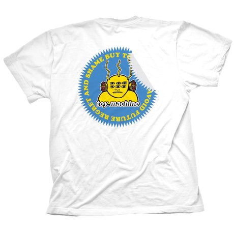 Toy Machine Shame Buy T Shirt - White
