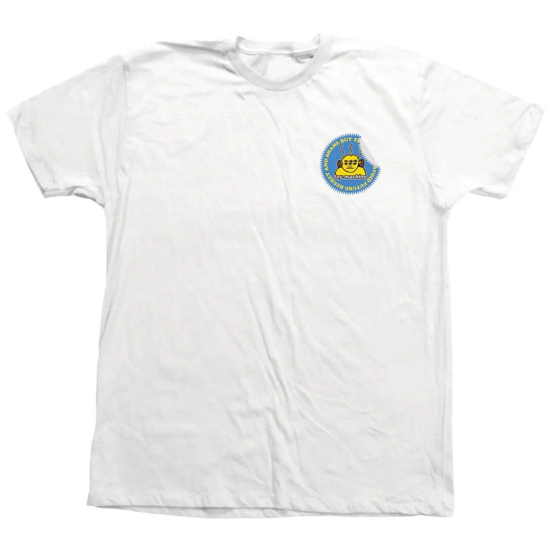 Toy Machine Shame Buy T Shirt - White SML