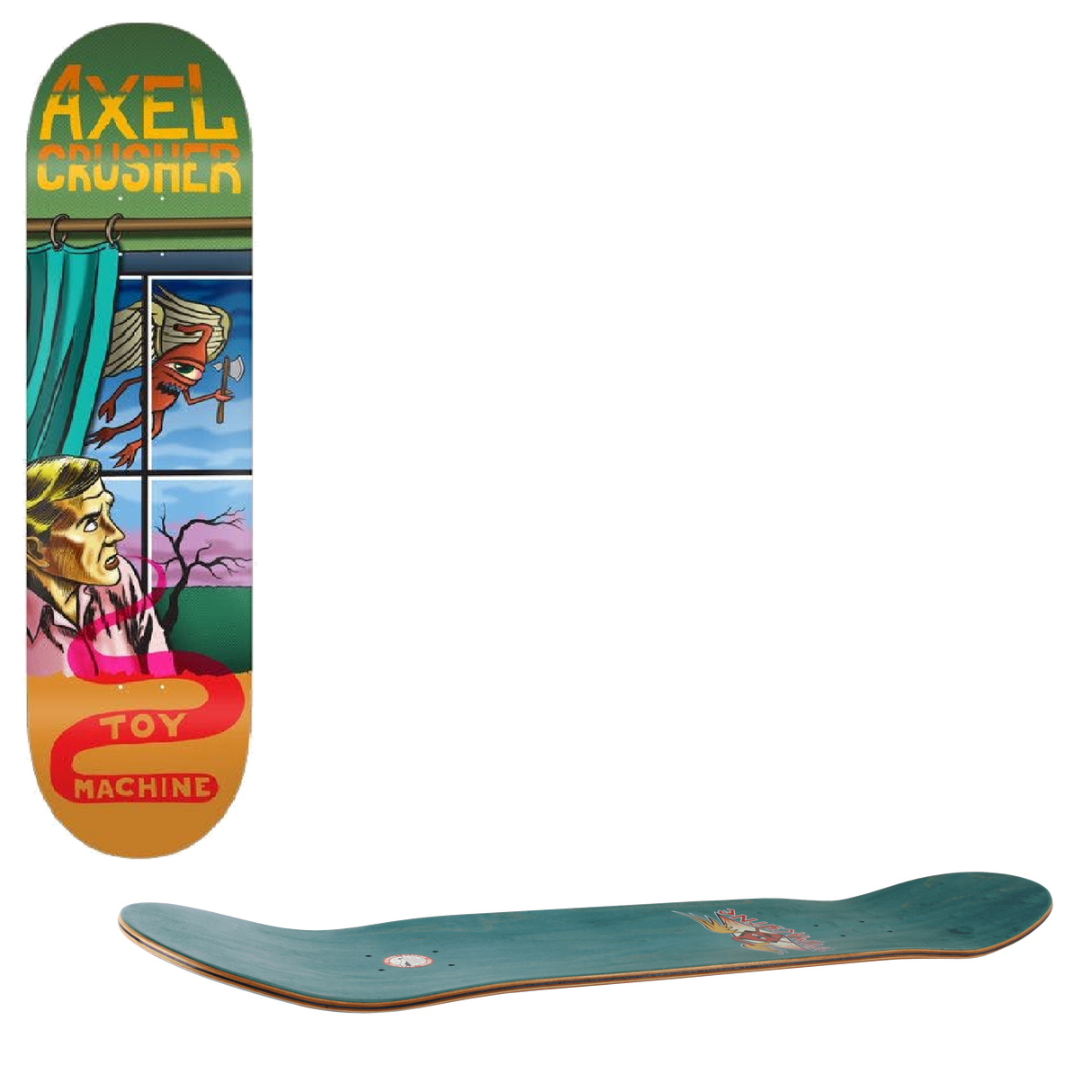 Toy Machine Window Skateboard Deck - Axel 8.38''