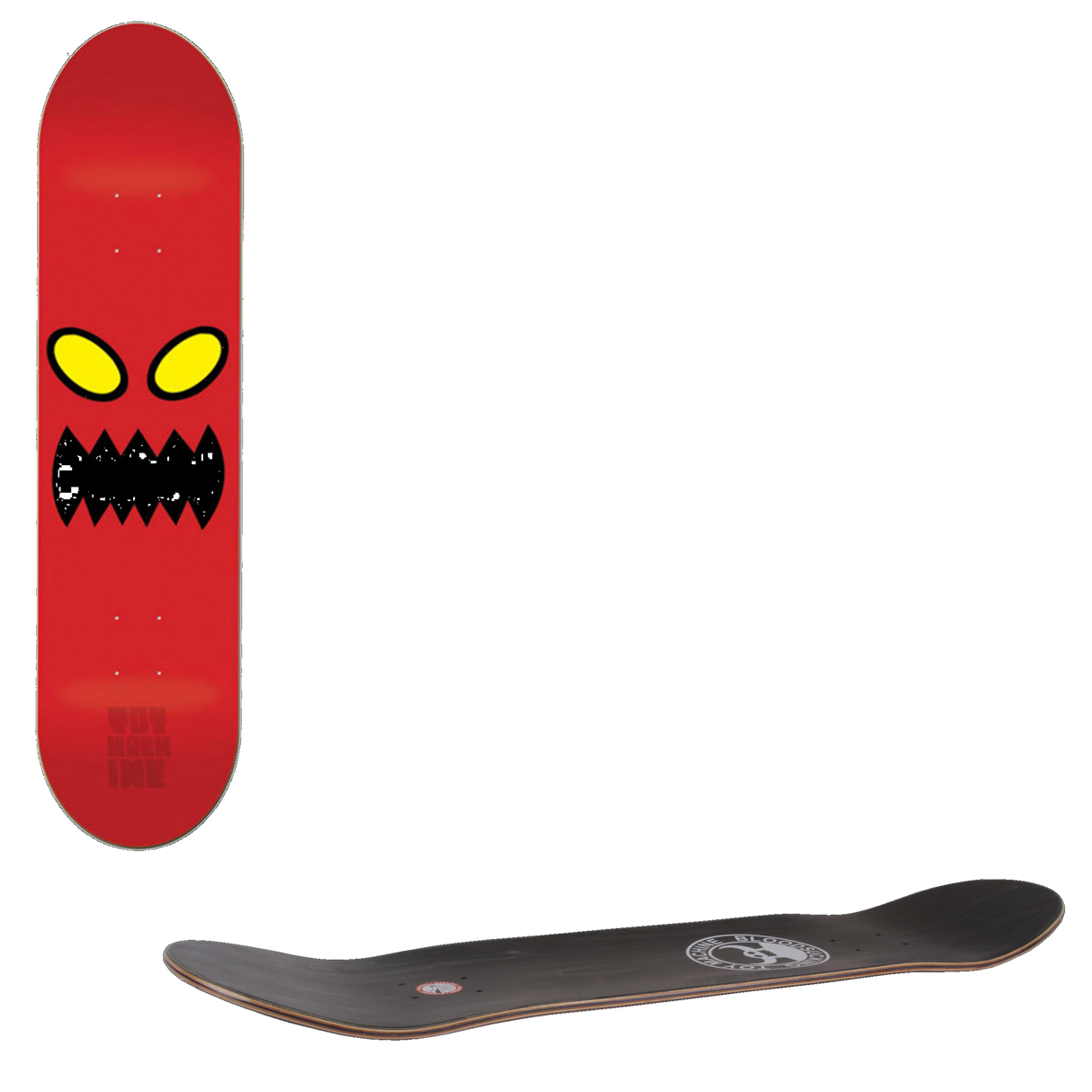Toy Machine Monster Face Skateboard Deck - 8.5''