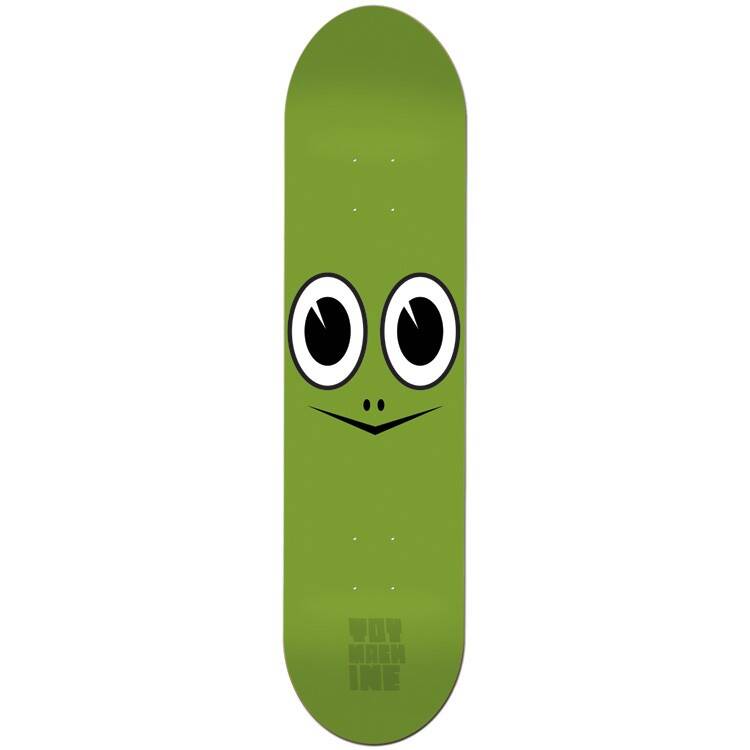 Toy Machine Turtle Face Skateboard Deck - 8''