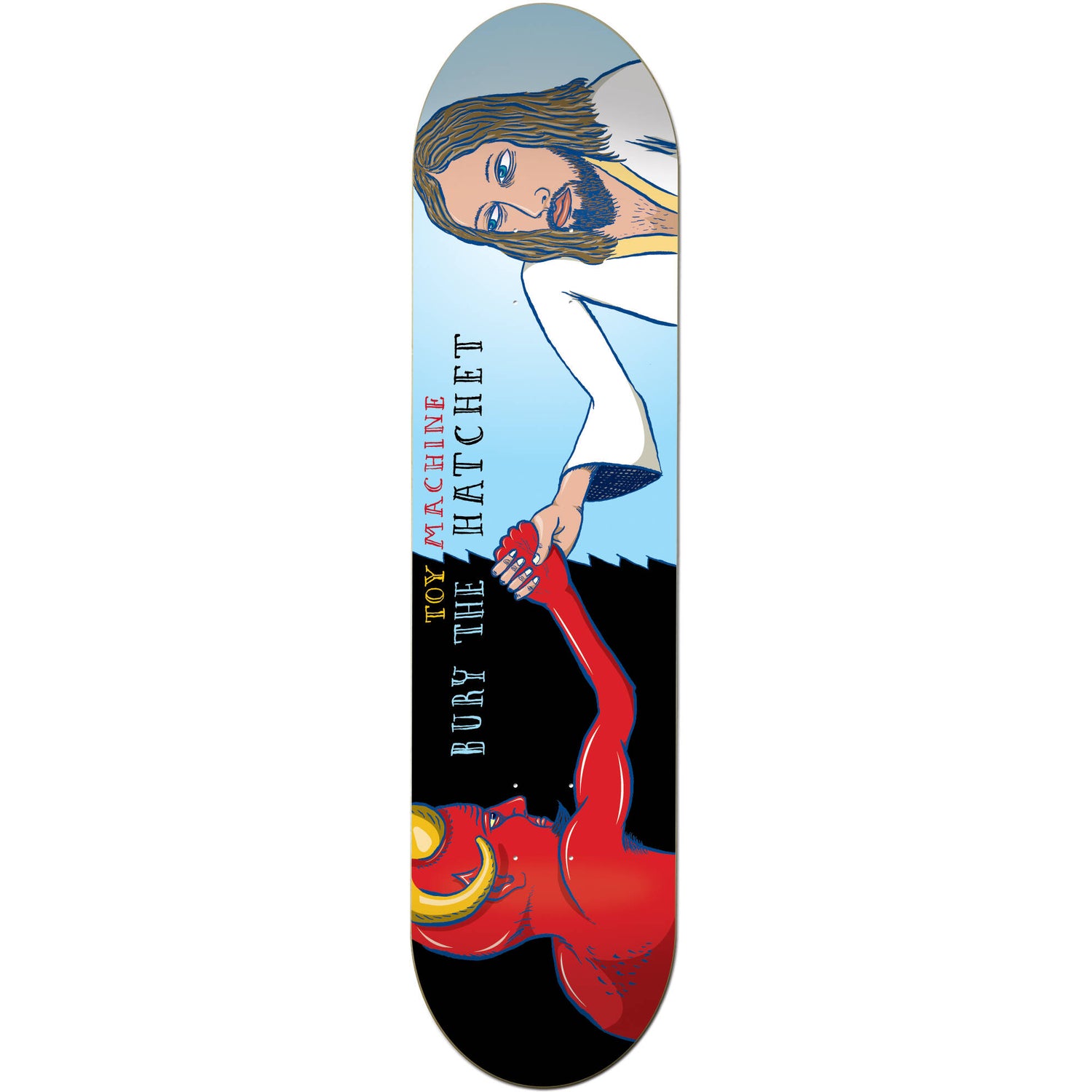 Toy Machine Bury The Hatchet II Skateboard Deck - 8''