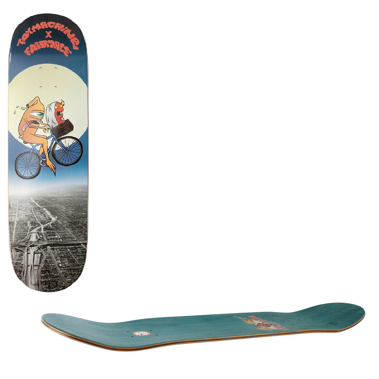 Toy Machine x Fairdale Skateboard Deck 8.5"