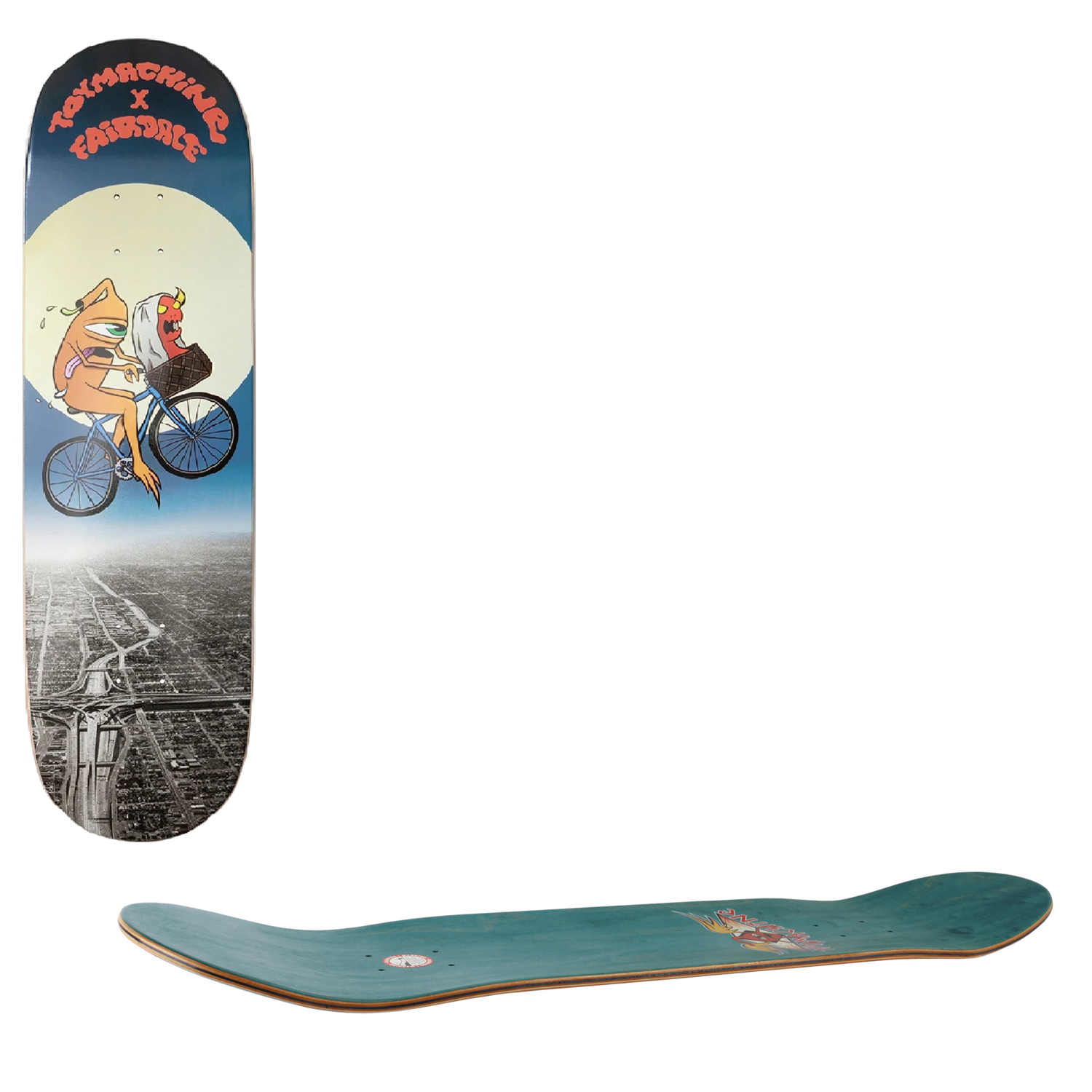 Toy Machine x Fairdale Skateboard Deck 8.5"
