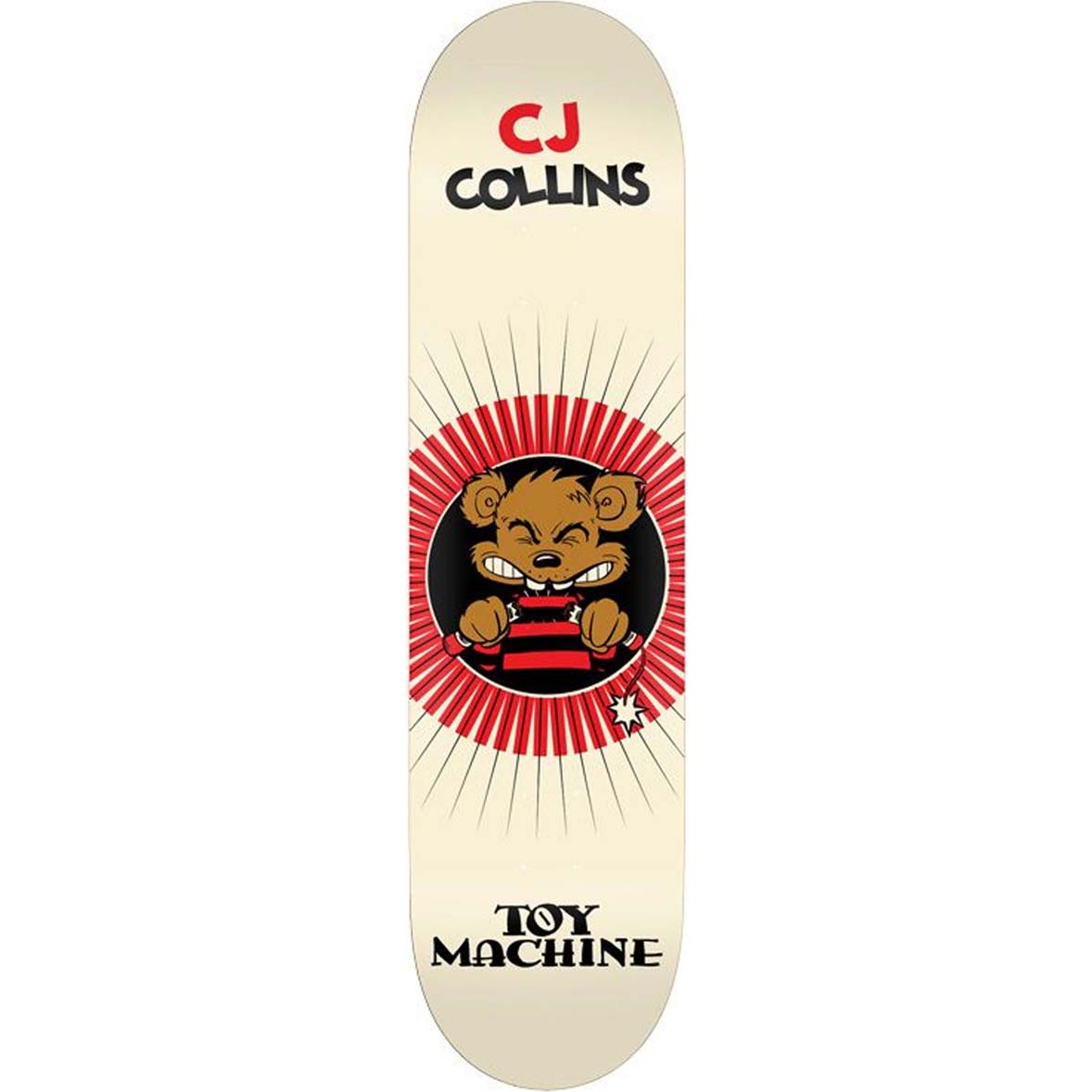 Toy Machine Toons Skateboard Deck - Collins 8"