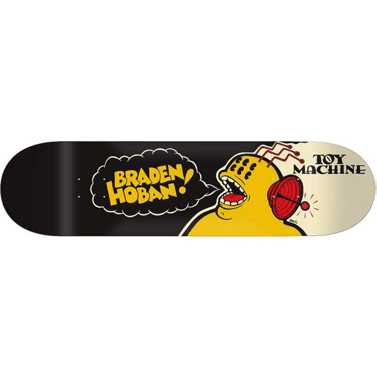 Toy Machine Toons Skateboard Deck - Hoban 8.25"