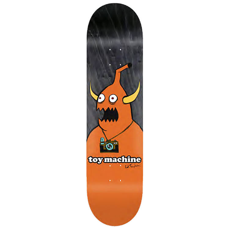 Toy Machine Camera Monster Skateboard Deck - Templeton  8.5''