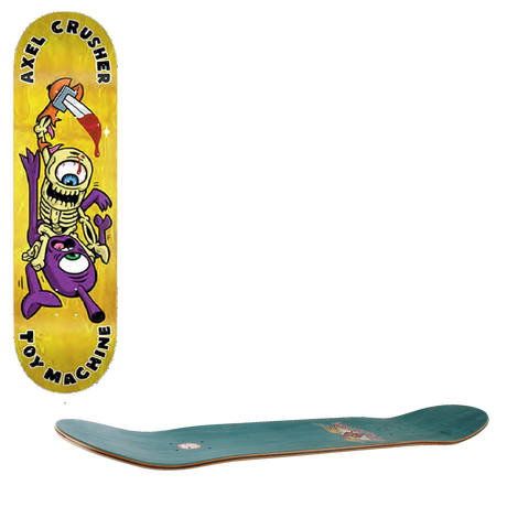 Toy Machine Fountain Skateboard Deck - Axel 8.25''