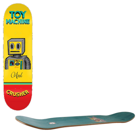 Toy Machine Pen 'N' Ink Skateboard Deck - Axle 8''