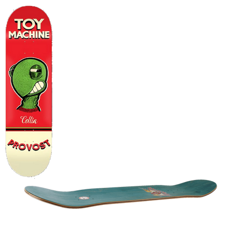 Toy Machine Pen 'N' Ink Skateboard Deck - Provost 8''