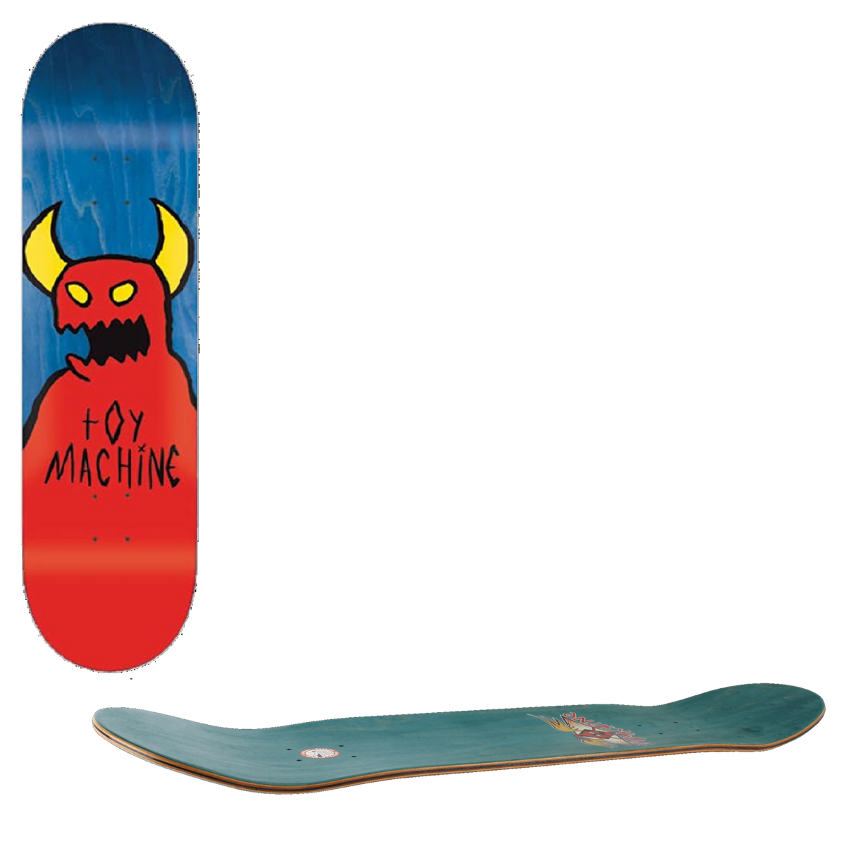 Toy Machine Sketchy Monster Skateboard Deck - 8.38''