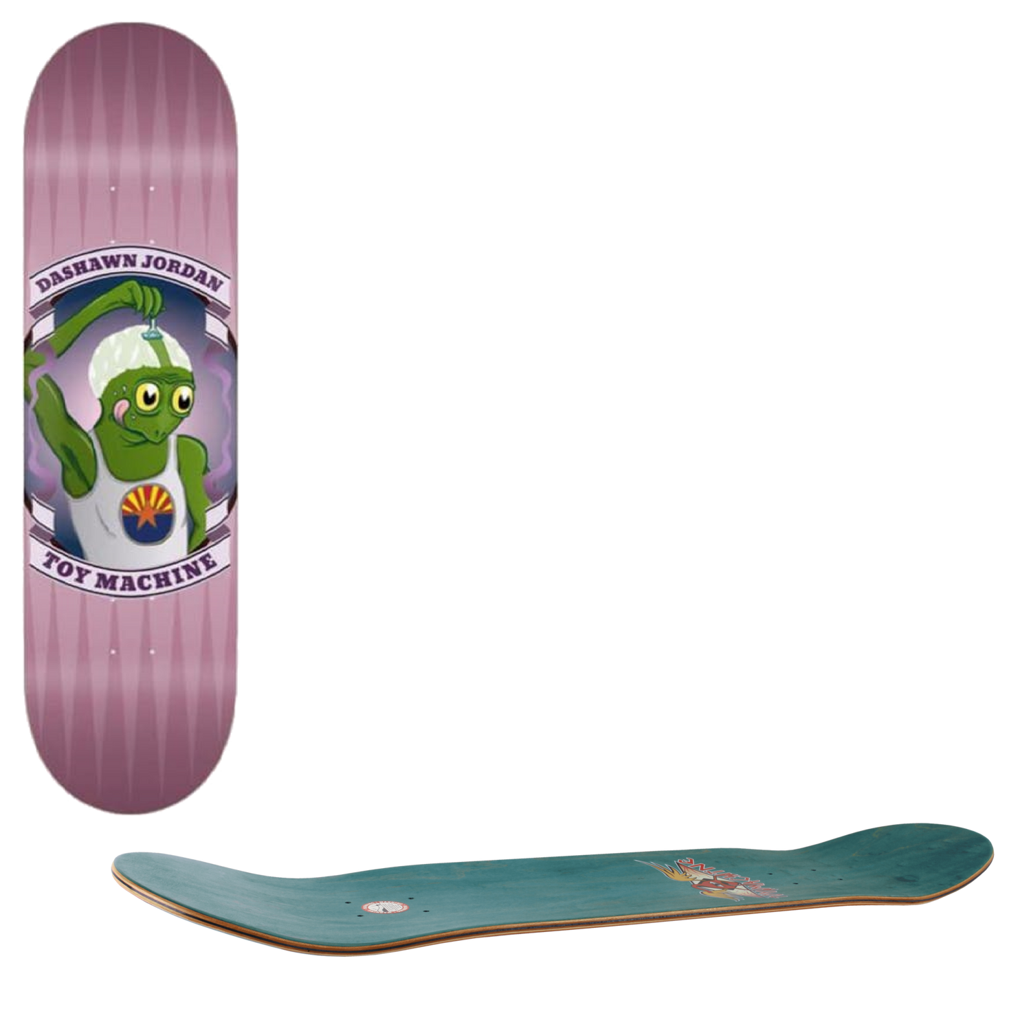 Toy Machine Shaved Skateboard Deck - Dashawn 8.25''