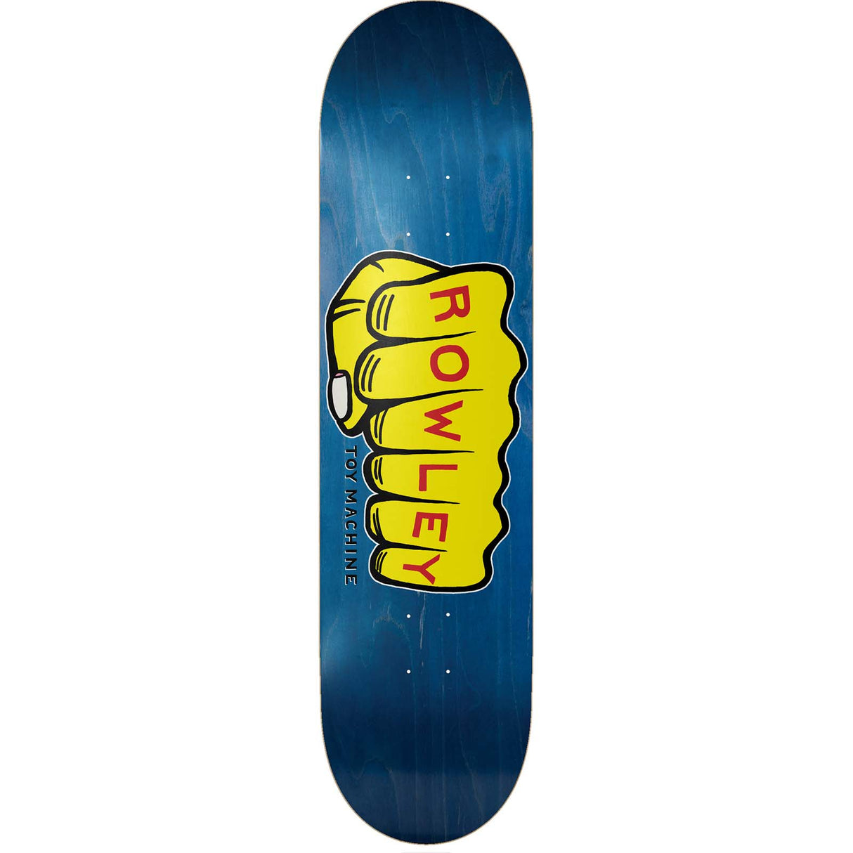 Toy Machine Fist Skateboard Deck - Rowley 8.5"