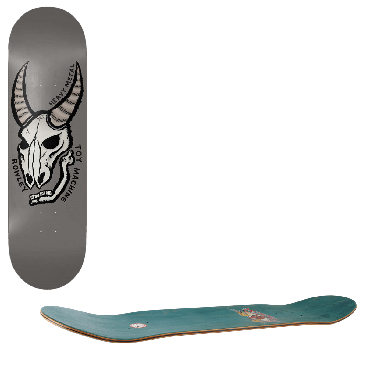 Toy Machine Heavy Metal Skateboard Deck - Rowley 8.75"