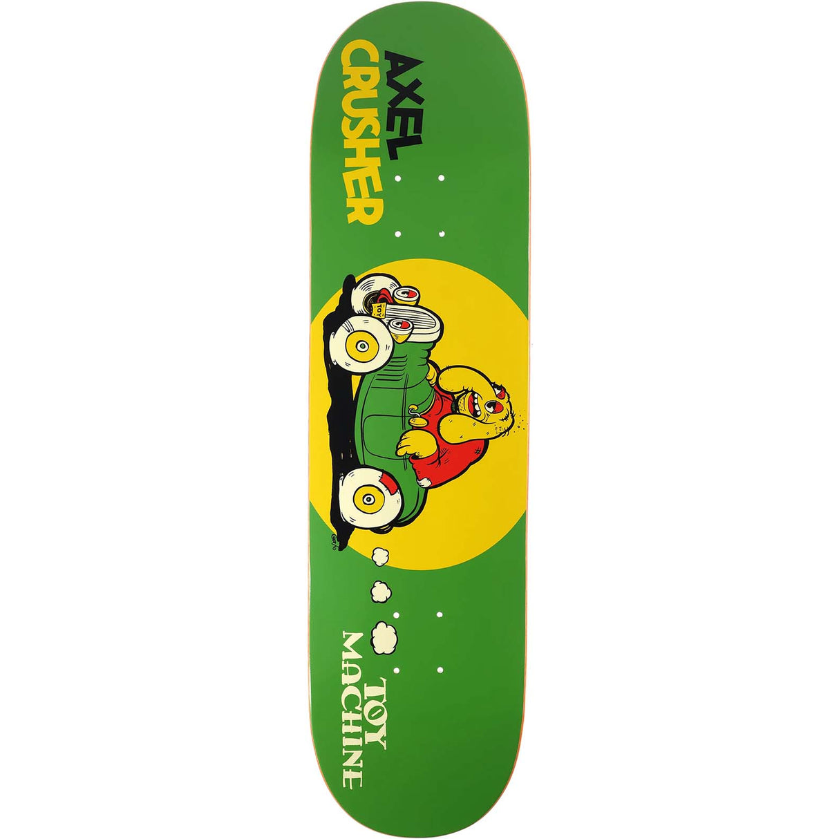 Toy Machine Toons Skateboard Deck - Axel 8.25"