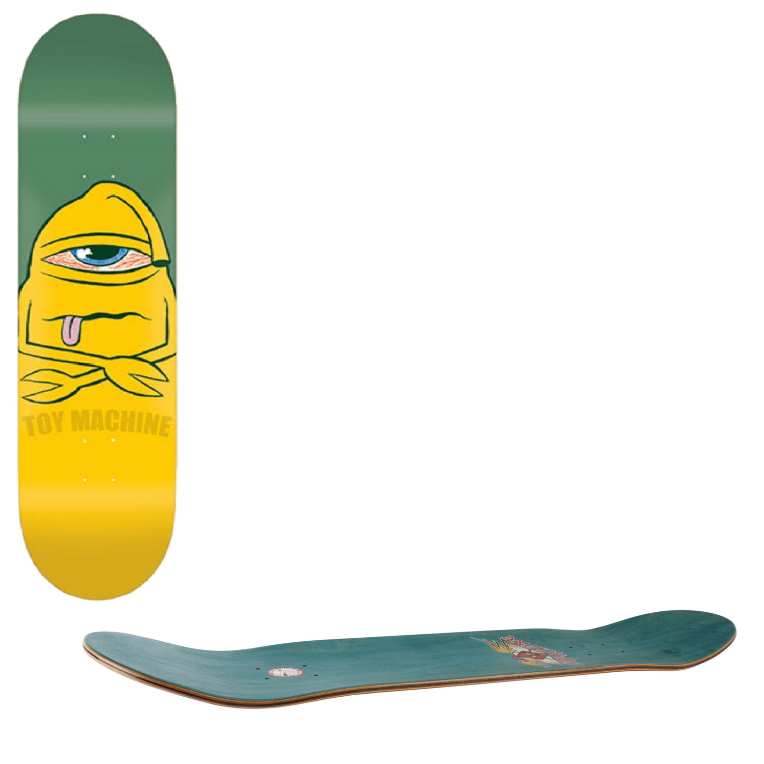 Toy Machine Bored Sect Skateboard Deck - 7.75''