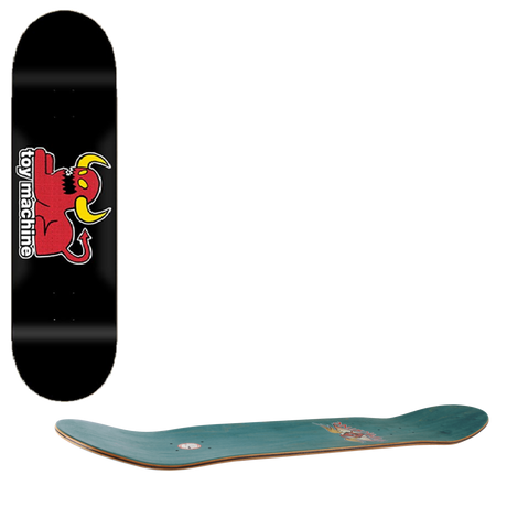 Toy Machine Cat Monster Skateboard Deck 8.25''