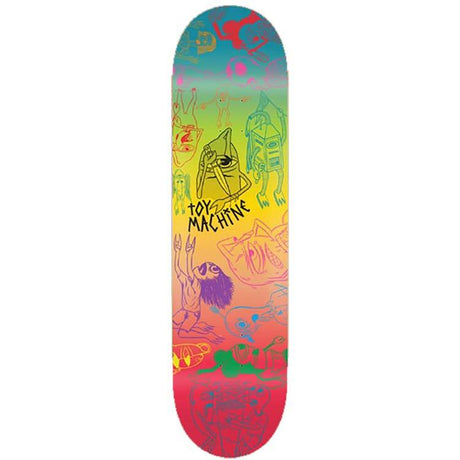 Toy Machine Characters II Skateboard Deck 8''