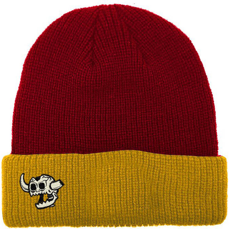 Toy Machine Dead Monster Cuff Beanie - Maroon