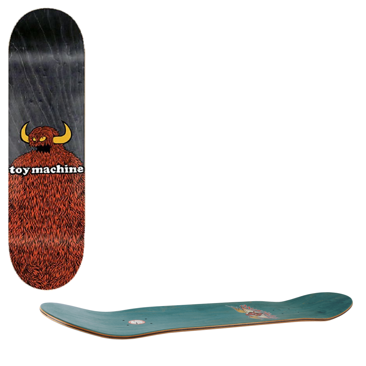 Toy Machine Furry Monster Skateboard Deck 8''