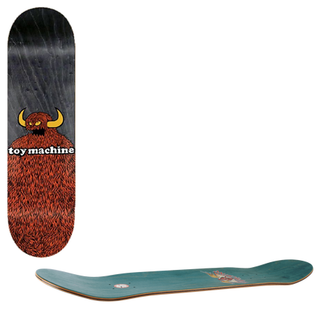 Toy Machine Furry Monster Skateboard Deck 8''