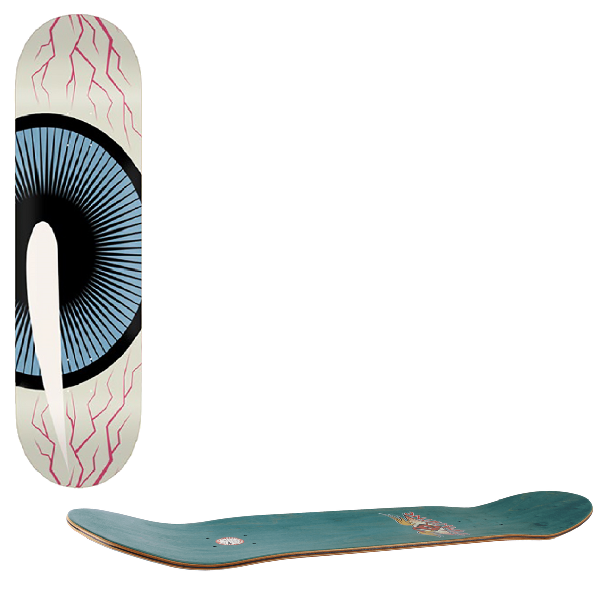 Toy Machine Future Eye Skateboard Deck 8.13''