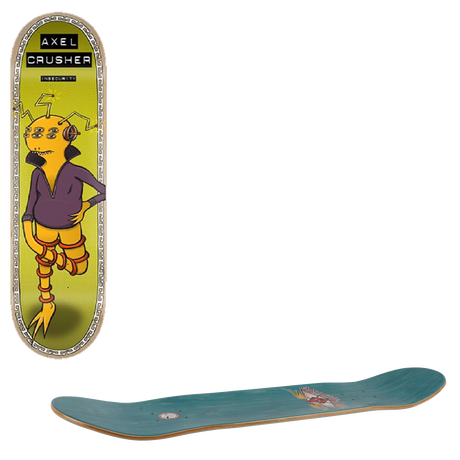 Toy Machine Insecurity Skateboard Deck - Axle 8.5''