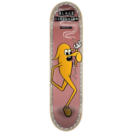 Toy Machine Insecurity Skateboard Deck - Carpenter 8.25''