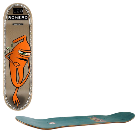 Toy Machine Insecurity Skateboard Deck - Romero 8.38''