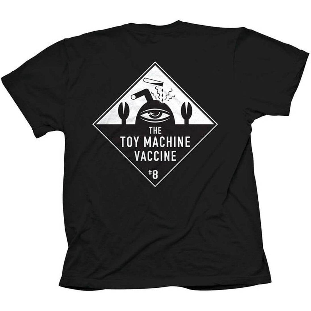 Toy Machine Vaccine T Shirt - Black
