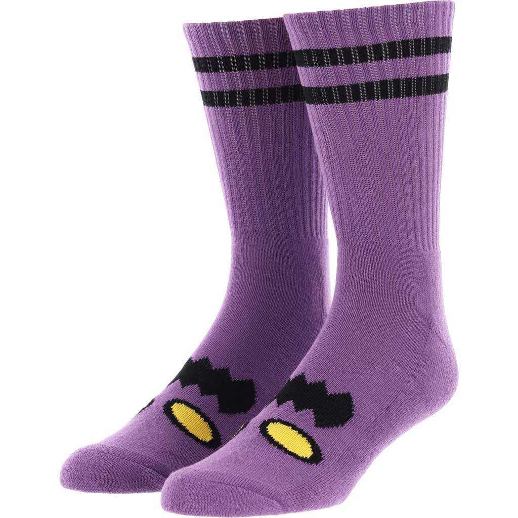 Toy Machine Monster Face Socks - Lavender