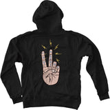 Toy Machine Peace Hoodie - Black