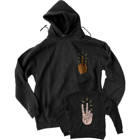 Toy Machine Peace Hoodie - Black