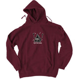 Toy Machine Pyramid Hoodie - Cardinal/Black
