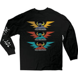 Toy Machine Tri-Monster Long Sleeve T Shirt - Black